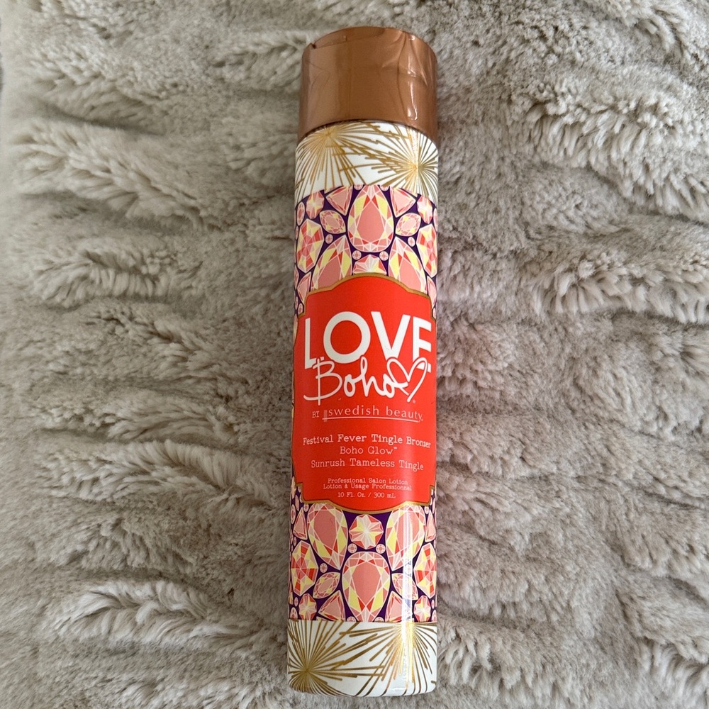 Swedish Beauty- Love Boho Festival Fever Tingle Bronzer  10oz NWOT
